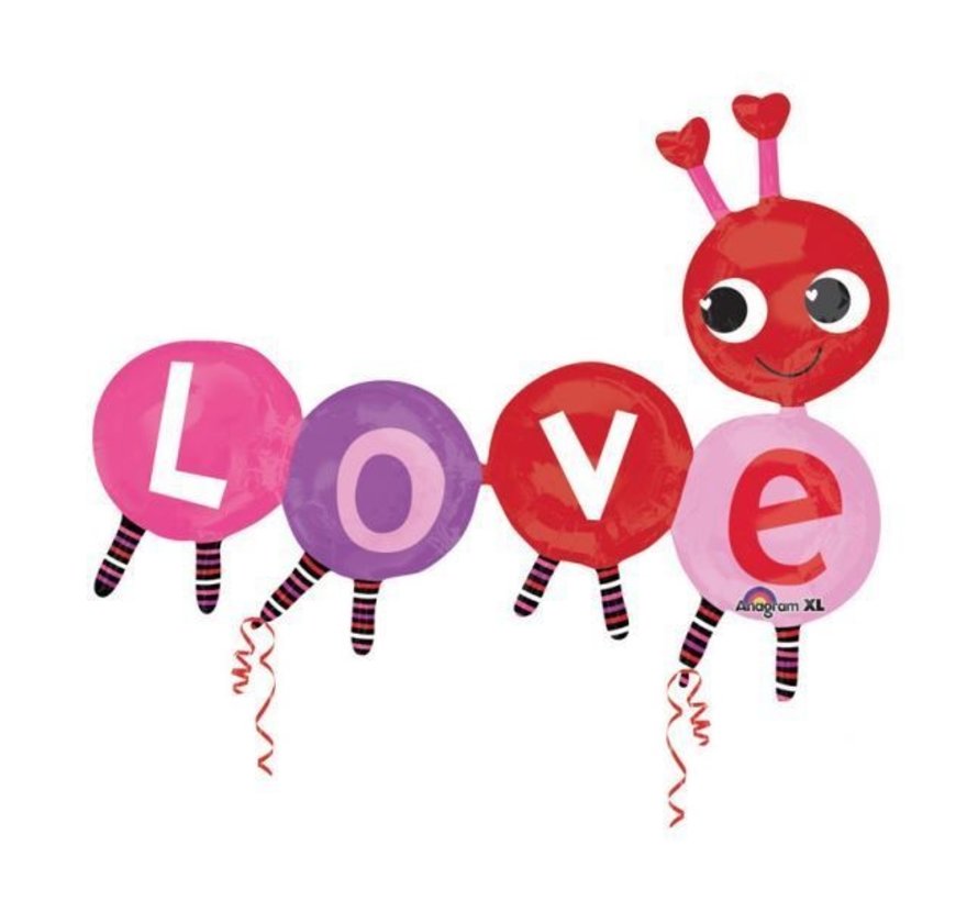 Super Shape Folieballon Love Bug 139 x 106 cm