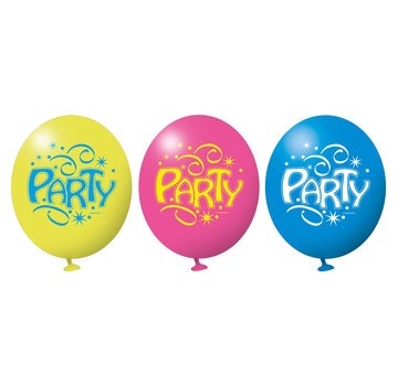 Amscan Ballonnen Party 6 stuks 28 cm