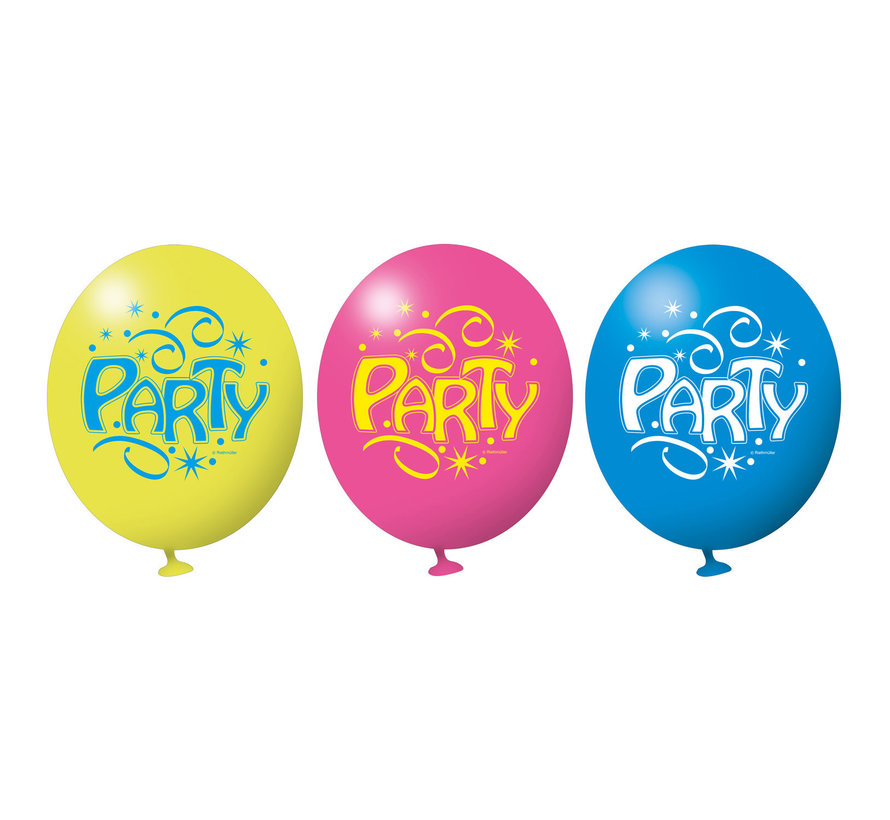 Ballonnen Party 6 stuks 28 cm