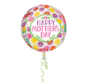 Anagram Orbz Folieballon Happy Mother's Day 38 x 40cm