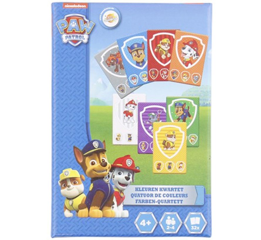 Paw Patrol Kleuren Kwartet