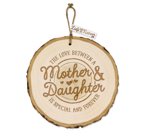 Miko Boomschijf Hanger "Mother & Daughter"