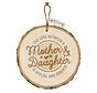 Boomschijf Hanger "Mother & Daughter"