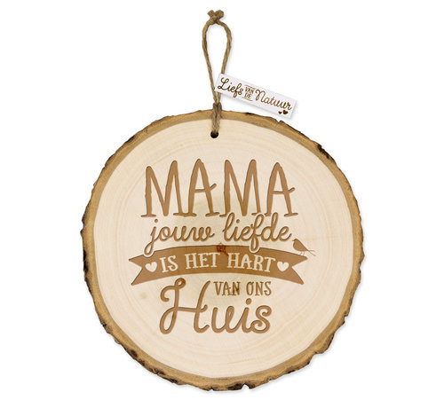 Miko Boomschijf Hanger "Mama"