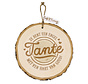 Boomschijf Hanger "Tante"