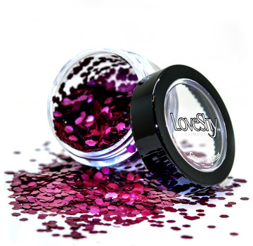 LoveShy LoveShy Bio Degradable Chunky Glitters "Berry Crush" 3 gr