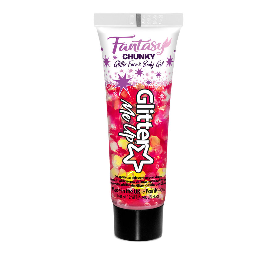 PainGlow Fantasy Iridescent Chunky Glitter Gel 12ml