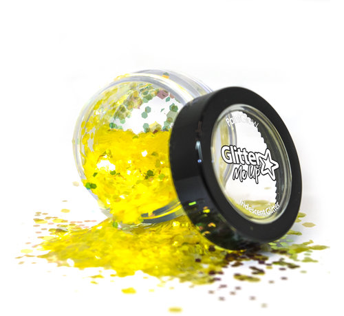 PaintGlow PaintGlow Fantasy Iridescent Chunky Loose Glitters "Golden Griffin" 3g