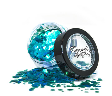 PaintGlow PaintGlow Fantasy Iridescent Chunky Loose Glitters "Leprechaun Luck" 3g