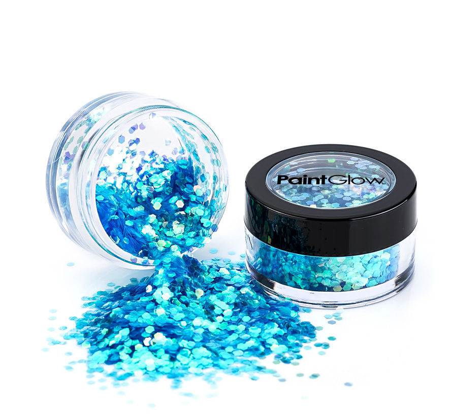 PaintGlow Mermazing Iridescent Glitters "Electric eel" 3g
