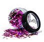 LoveShy Holographic Moon & Stars Glitters "Princess Pink" 3g