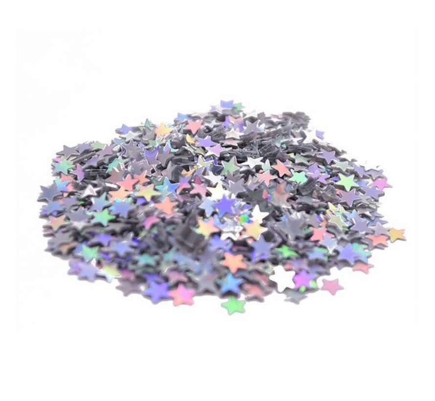 Confetti Sterren Pearl 14 Gram