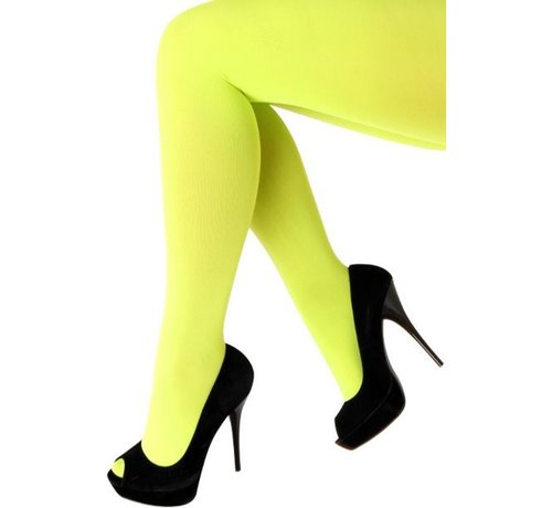 Joni's Winkel Panty Fluor geel Maat S/M 60 Denier