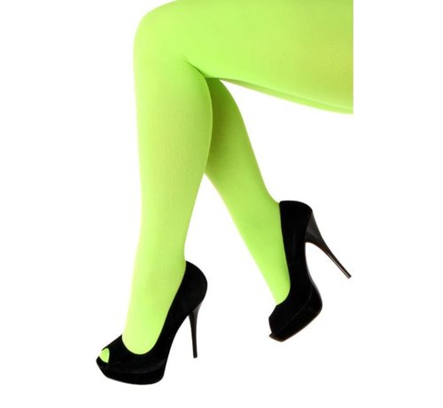 Joni's Winkel Panty Fluor groen Maat S/M 60 Denier