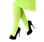 Panty Fluor groen Maat S/M 60 Denier