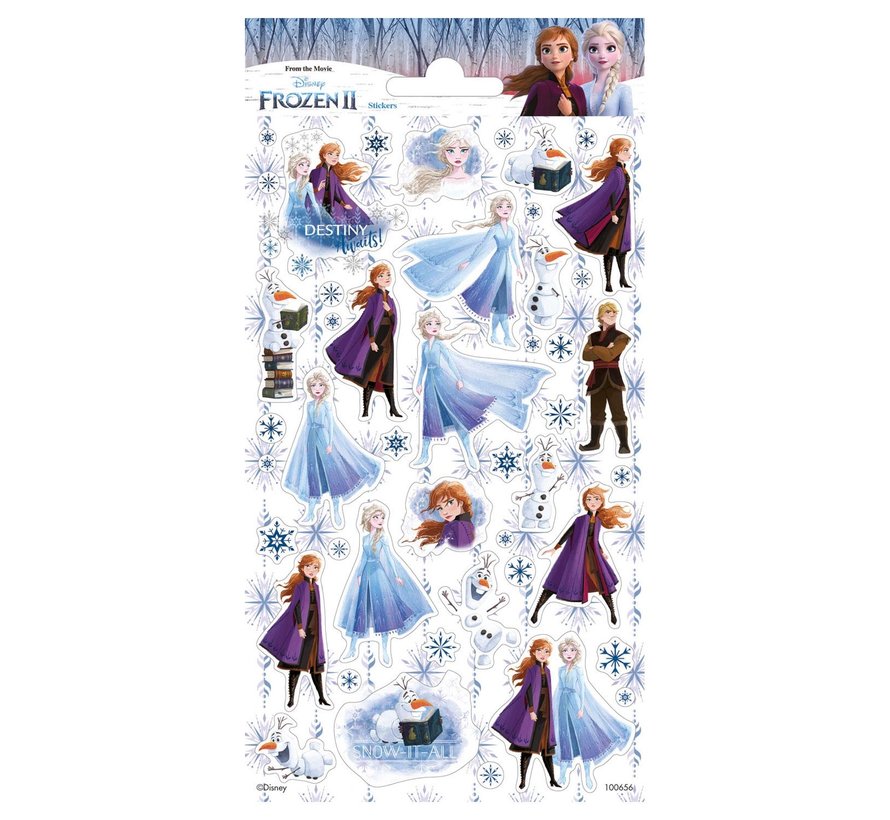 Stickers Frozen 2 Glitter