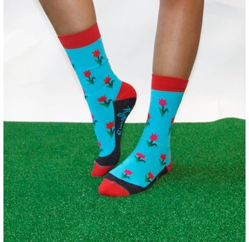 Hingly Fun-Socks "Casual Tulp" maat 36-40