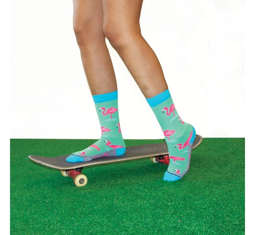 Fun-Socks "Casual Flamingo" maat 36-40