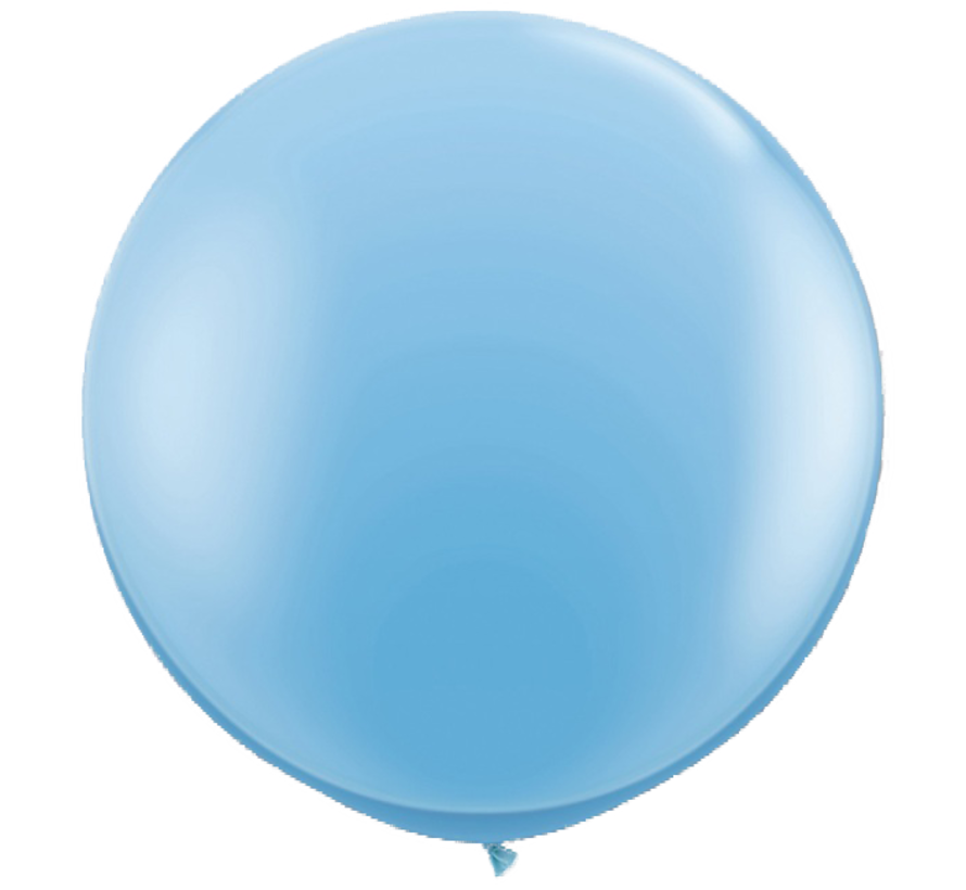 MEGA Topping ballon 61 cm Baby blauw