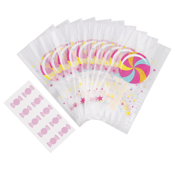 Snoepzakken Lollie 10 stuks