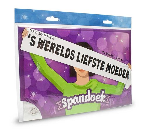 Miko Spandoek  " 'S werelds Liefste Moeder" 150x25 cm