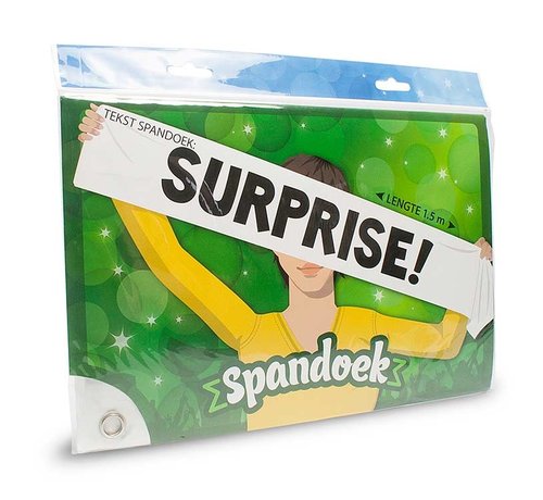 Miko Spandoek  "Surprise!" 150x25 cm