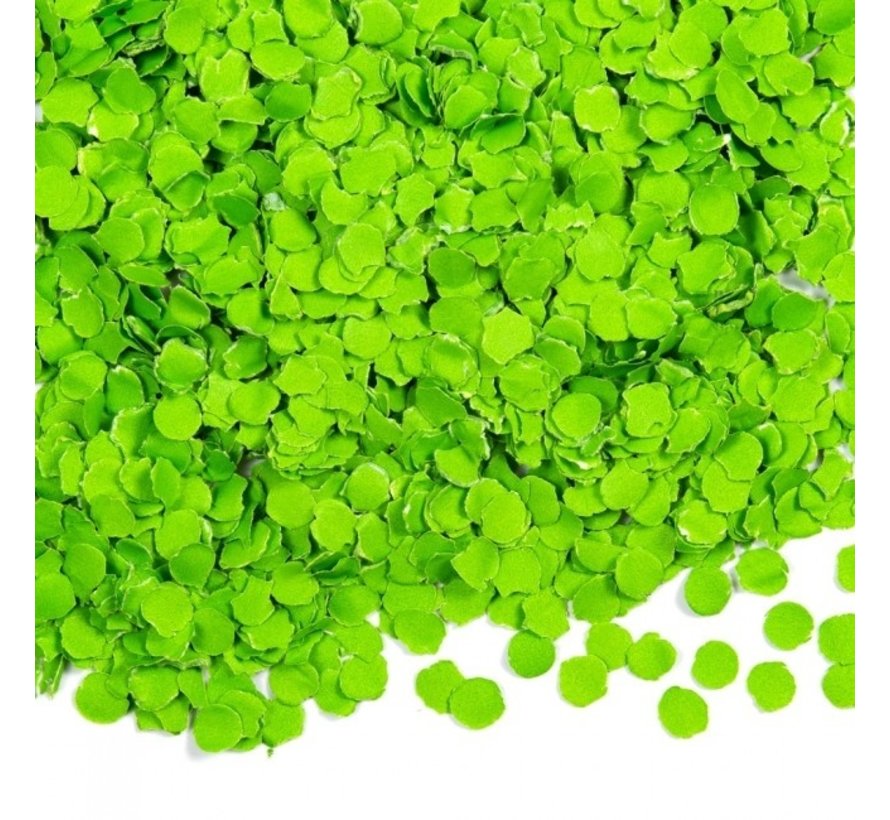 Confetti Licht groen 100 Gr