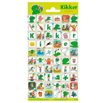 Stickervel Kikker Mini