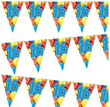 Miko Vlaggenlijn Ballonnen 16 jaar 6 meter