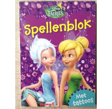 Disney Spellenblok met Tattoos! - Disney Fairies