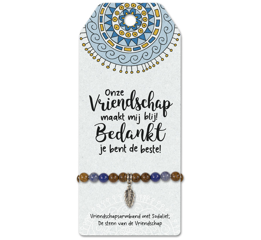 Vriendschapsarmband "Vriendschap"
