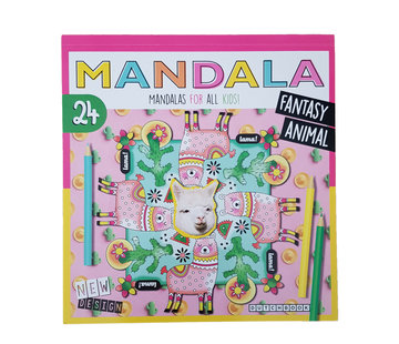 Phonicons Mandala kleurboek "Fantasy Animal"