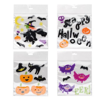 Raamstickers Jelly halloween 4 stuks