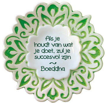 Miko Porseleinen magneet "Succesvol Zijn"