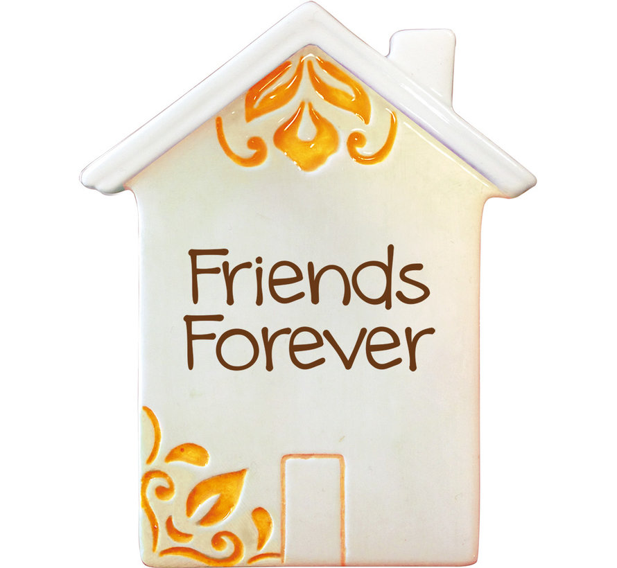 Porseleinen magneet "Friends Forever"