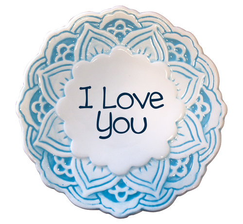 Miko Porseleinen magneet "I Love You"