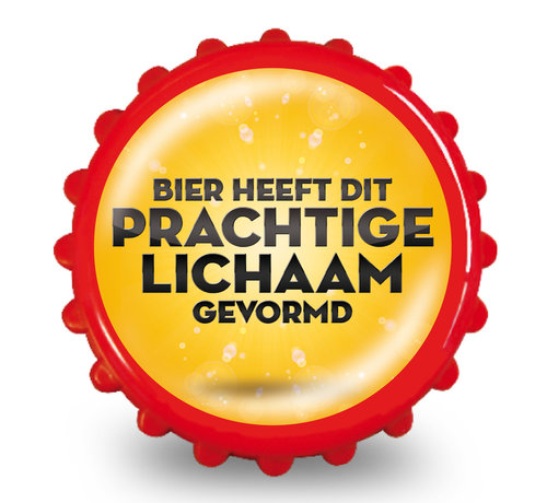 Miko Magneetflesopener "Prachtige Lichaam"