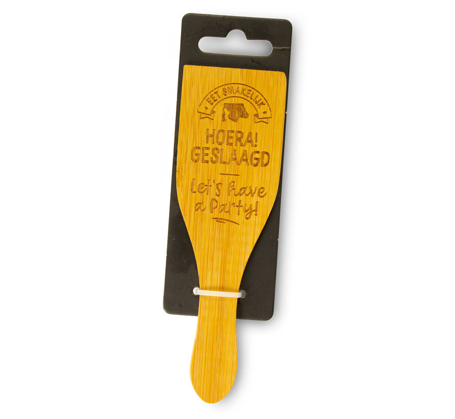 Eet smakelijk - Gourmet Spatel "Geslaagd"