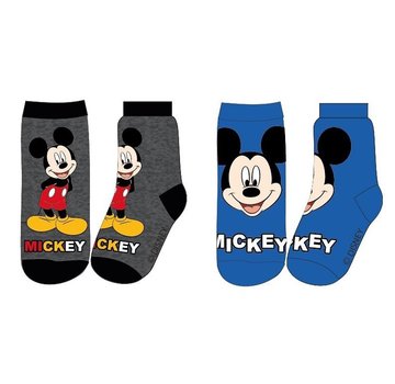 Disney Sokken Mickey Blauw/Grijs maat 27 - 30