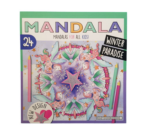 Dutchbook Mandala kleurboek "Winter Paradise"