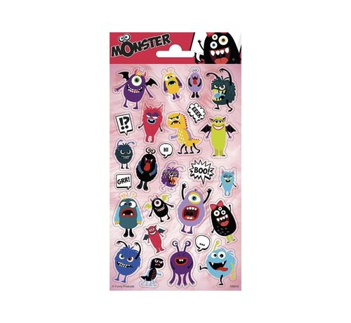 Disney Stickervel Monsters