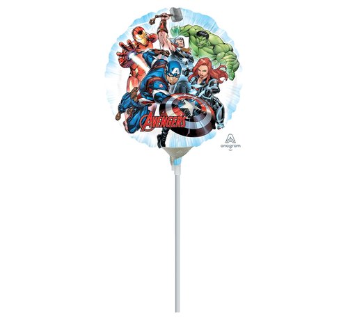 Anagram Mini Shape Folieballon Avengers - 23 x 23 cm