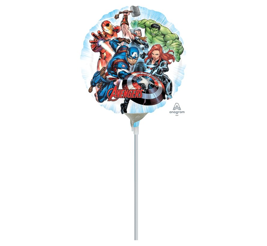 Mini Shape Folieballon Avengers - 23 x 23 cm