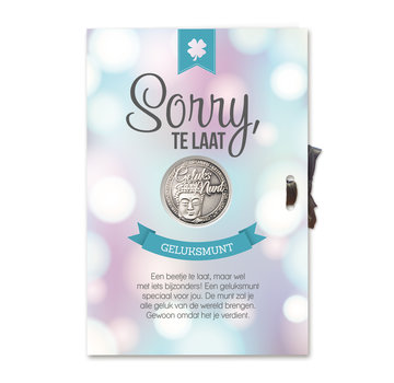 Miko Geluksmunt Giftcard Sorry te laat