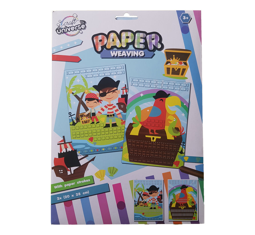 Paper Weaving "Piraat"