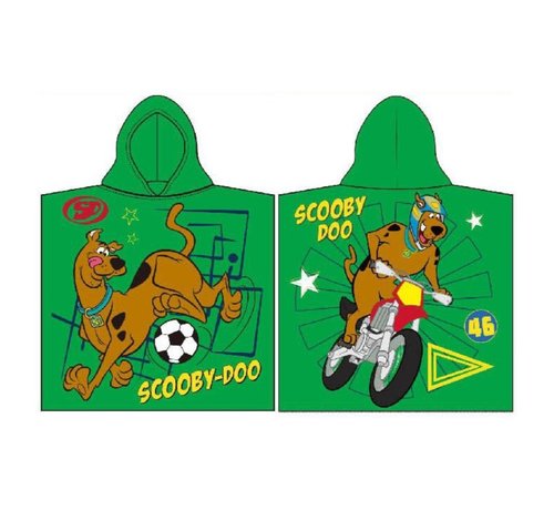 Badponcho Scooby Doo "groen"