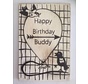 Postkaart Happy Birthday Buddy