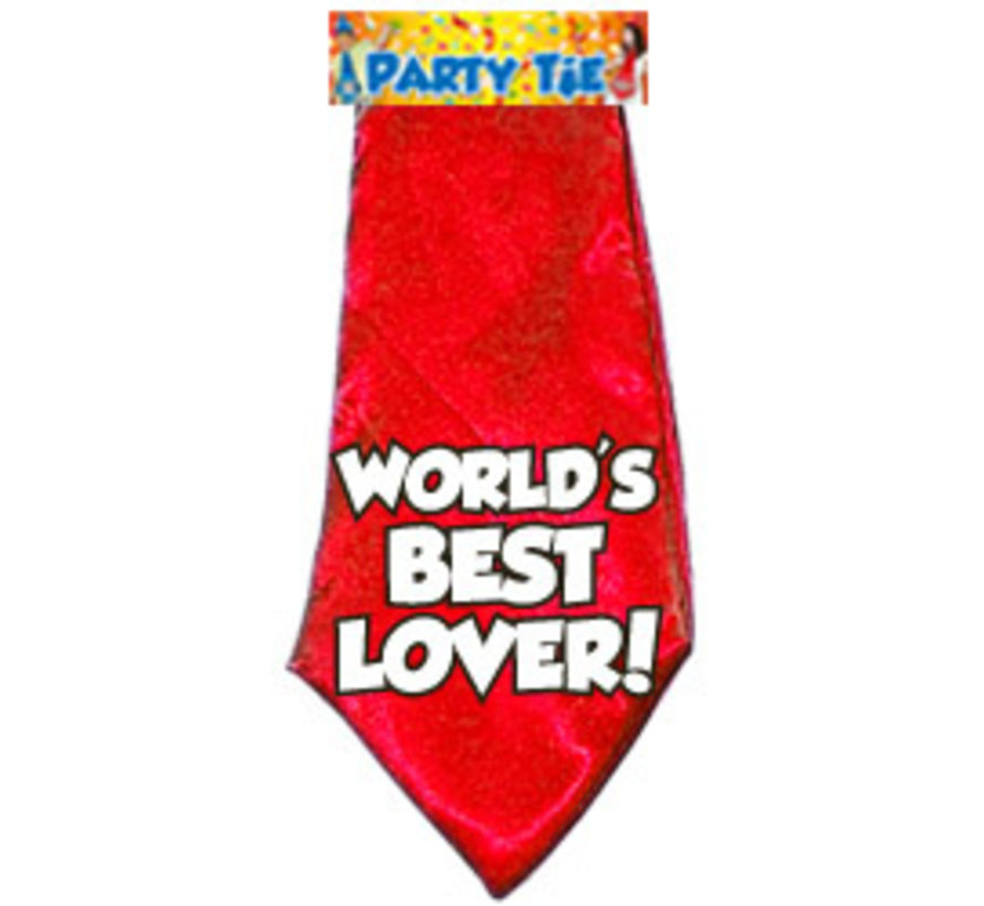 Stropdas XL World's best lover!