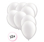 Premium Quality Ballonnen Wit 12 stuks 30 cm