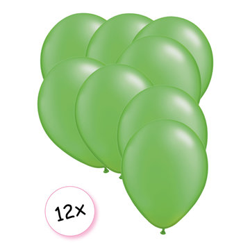 Joni's Winkel Premium Quality Ballonnen Limoen groen 12 stuks 30 cm